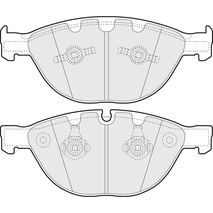 Apec Brake Pads Front Fits BMW 5 Series 6 7 Rolls Royce Phantom