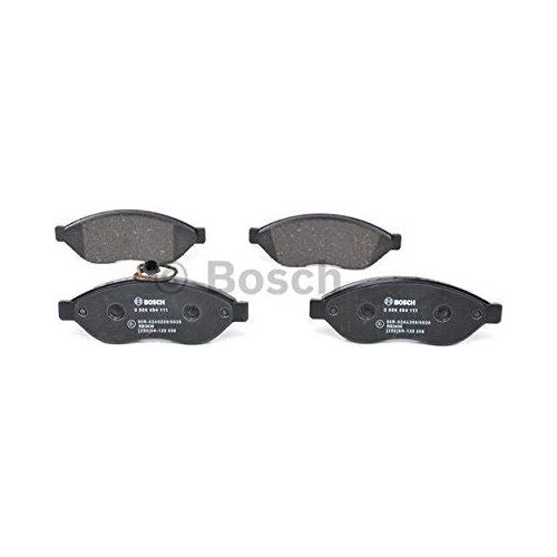 Genuine Bosch Brake Pad Set fits Fiat Ducato 35 Multijet - 2.3 - 06- 0986494111