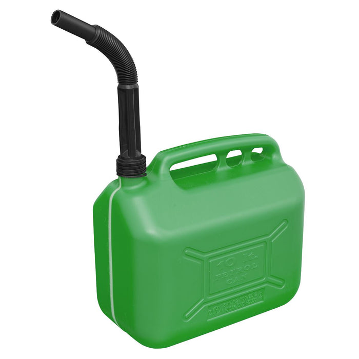 Sealey Fuel Can 10L Green JC10PG