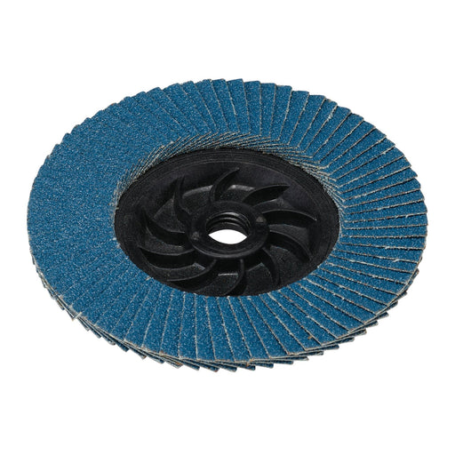 Draper Expert Zirconium Oxide Flap Disc, 115mm, M14, 60 Grit 86066 Draper  - Dynamic Drive