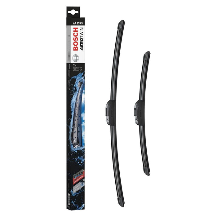 Bosch Front Windscreen Wiper Blades Set AR139S GENUINE BOSCH