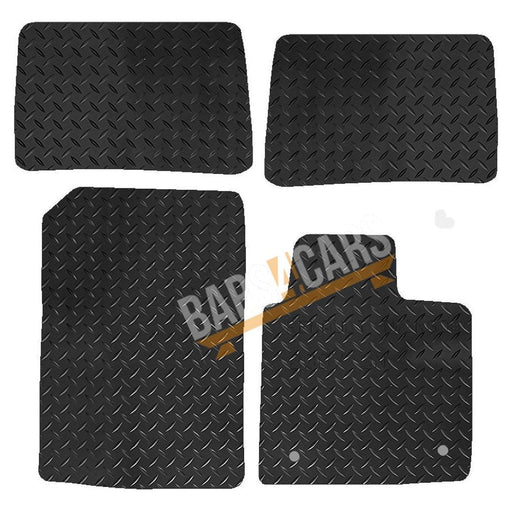 Tailored Rubber Mats fits Renault Twingo  2007 2008 2009 2010 2011 2012 2013 201 UKB4C  - Dynamic Drive