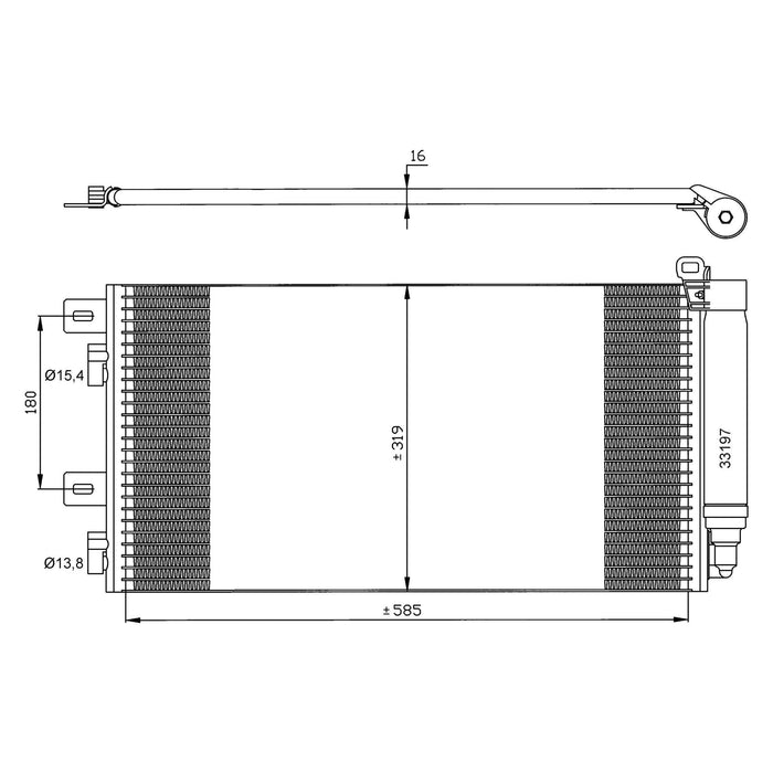 NRF Condenser 35481