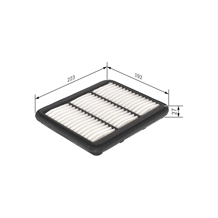 Genuine Bosch Car Air Filter S0167 fits Chevrolet Matiz - 1.0 - 09-09 F026400167