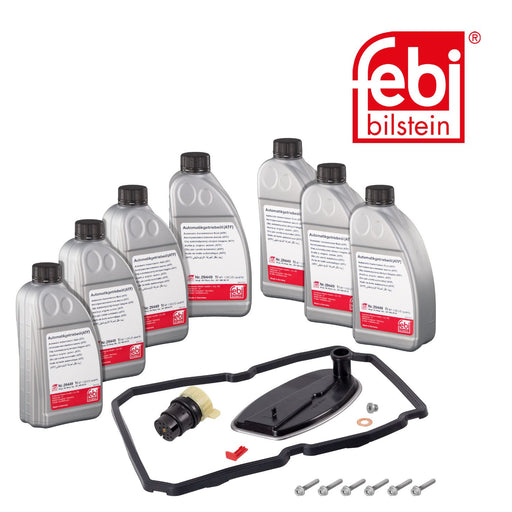 Febi 171748 Transmission Oil / Filter Service Kit with 7 litre Oil Fits Mercedes Febi Bilstein  - Dynamic Drive