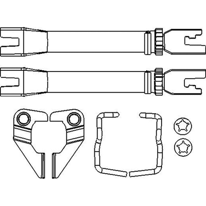 Apec Adjuster Bar Rear Fits Opel Astra Combo Vectra Zafira Vauxhall