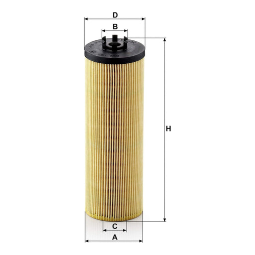 Genuine Mann Oil Filter for Audi A4/6/8VWPassat 2.5tdi HU842X Mann & Hummel  - Dynamic Drive