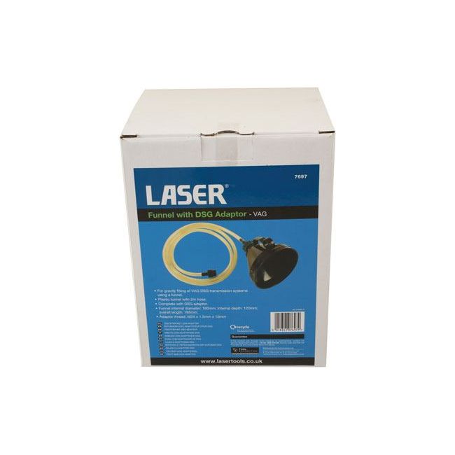 Laser Funnel with DSG Adaptor - for VAG 7697 Laser Tools  - Dynamic Drive