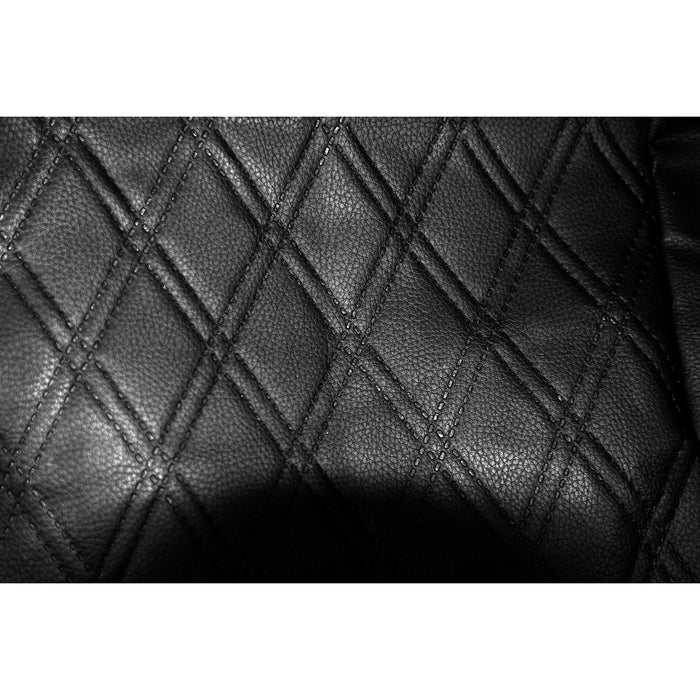 Sakura Leatherette Front & Rear Car Van Seat Covers with Quilted pattern Sakura  - Dynamic Drive