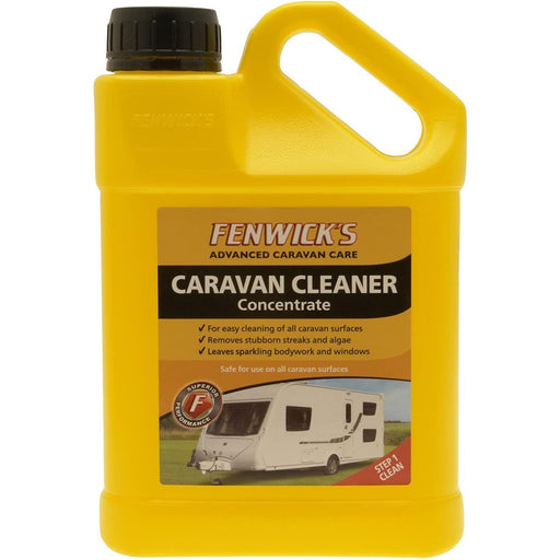 Fenwicks Caravan Cleaner 1lt Concentrate 40 Washes, Safe on All Caravan Surfaces UK Camping And Leisure