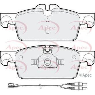 Apec Brake Pads Front Fits Peugeot 508