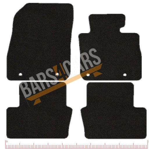 Fully Tailored Black Carpet Car Mats for Cx3 15> Set of 4 With 4 Clips UKB4C  - Dynamic Drive