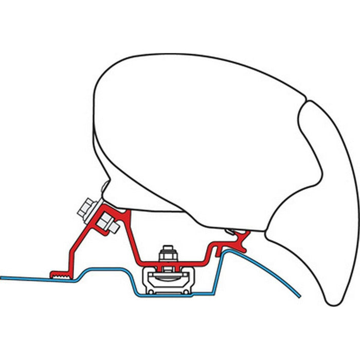 Fiamma Kit for Sprinter RV Roof Rail