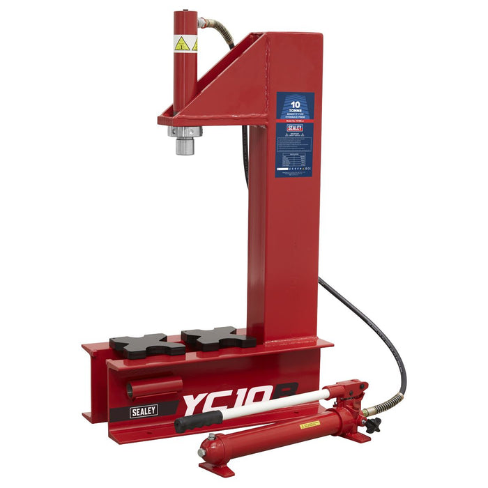 Sealey Hydraulic Press 10 Tonne Bench 'C' Type YC10B Sealey  - Dynamic Drive