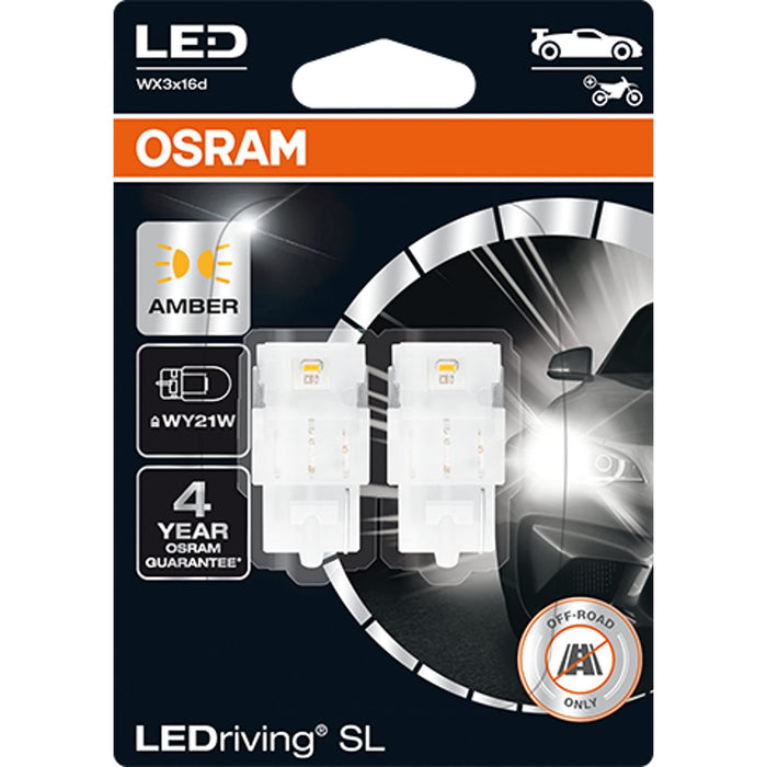 OSRAM LEDriving® SL, WY21W, Amber, LED signal lamps, Off-road only, non ECE Osram  - Dynamic Drive