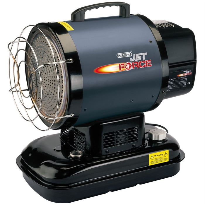 Draper Jet Force Infrared Diesel and Kerosene Space Heater, 60,000 BTU/17 kW