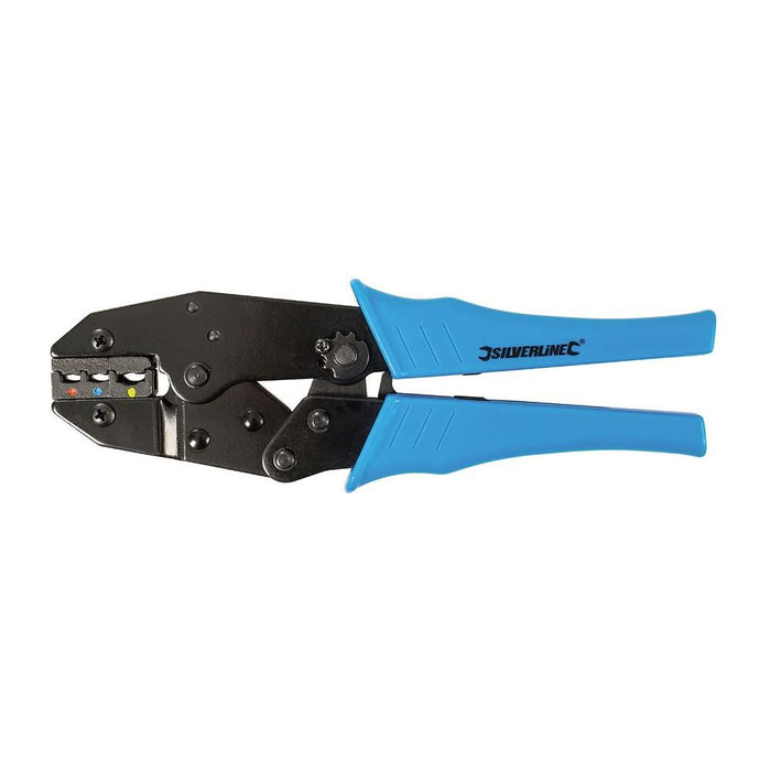 Silverline Ratchet Crimping Tool 220mm