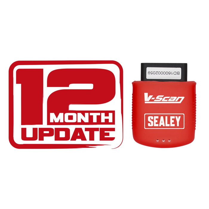 Sealey 12 Months of Updates for VSCAN VSCAN-U Sealey  - Dynamic Drive