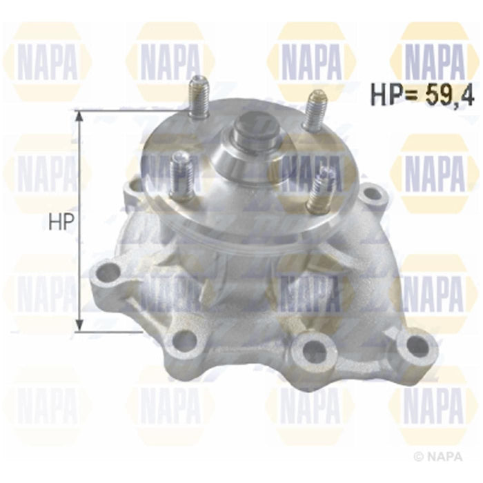 Genuine NAPA Water Pump for Hyundai Kia 251004X700