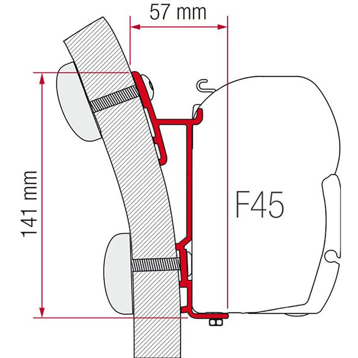 Fiamma Adaptor Hymer Klasse 4 0m: Durable, High Quality Camping Gear You Can Fiamma  - Dynamic Drive