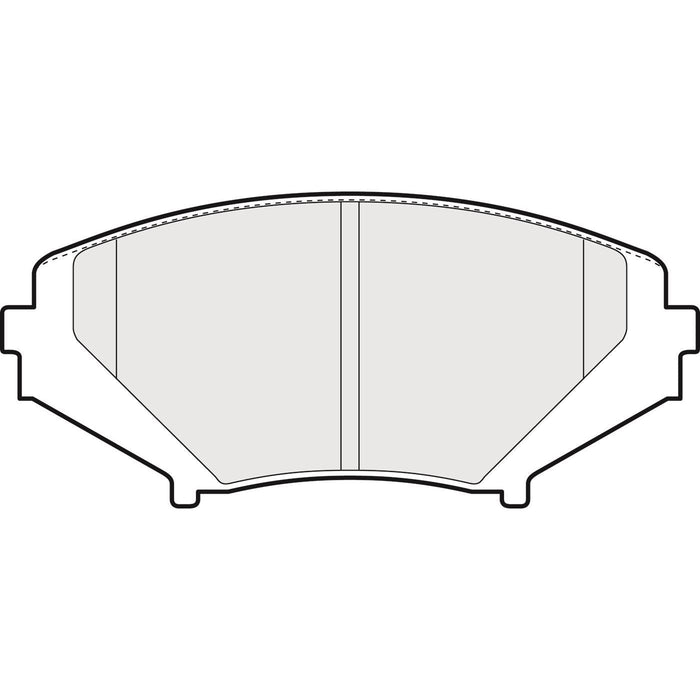 Apec Brake Pads Front Fits Mazda Rx8