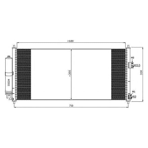 NRF Condenser 35435