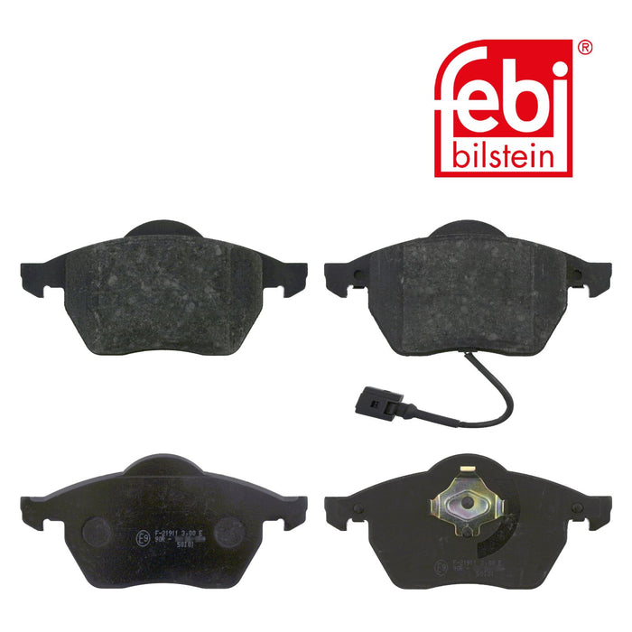 Genuine FEBI Front Brake Discs & Pads Set Vented for Audi TT