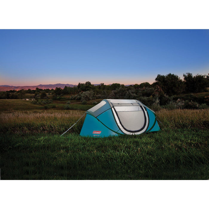 Coleman Fast Pitch Pop Up Galiano 2 Person Blue Tent Coleman  - Dynamic Drive