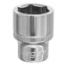 Seigen by Sealey WallDrive Socket 17mm 3/8"Sq Drive S0584 Sealey  - Dynamic Drive