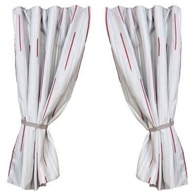 Fiamma 3 Pairs Of Curtains In Smoke Grey  For Privacy Enclosure 98655A483 98655A483 Fiamma  - Dynamic Drive