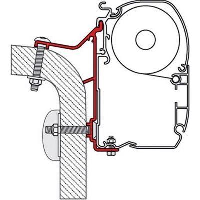 Fiamma 400cm Adapter Bracket for Hymer Van/B2 for F45 F70 Awnings 98655-245 - UK Camping And Leisure