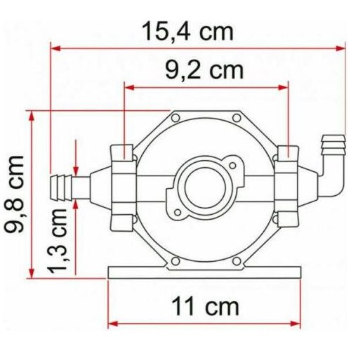 Fiamma A20 Expansion Tank - Accumulator Tank - Caravan / Motorhome / Boat 02478-01- Fiamma  - Dynamic Drive