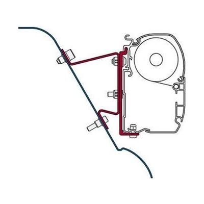 Fiamma Adapter Brackets Sprinter H3 Westfalia Vw Crafter H3 For F45 F70 Awning 98655-591 - UK Camping And Leisure