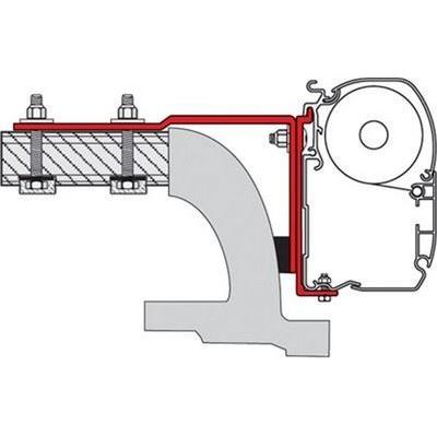 Fiamma Adapter Mounting Brackets Mercedes Vito Before 2004 For F45 F70 Awnings 98655-284 - UK Camping And Leisure