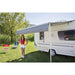 Fiamma CaravanStore 225 Lightweight Awning Royal Grey Fabric Caravan 06760A01R - UK Camping And Leisure