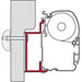 Fiamma F45 F70 Awning Adaptor 350cm Bracket for Eura Mobil Karmann 98655-764 - UK Camping And Leisure