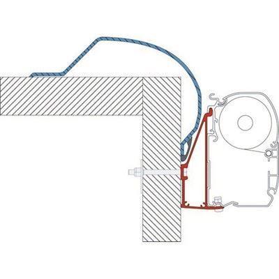 Fiamma F45 F70 Awning Adaptor 400cm Bracket for Arca Motorhomes 98655-852 - UK Camping And Leisure