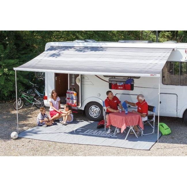 Fiamma F45 S Awning Polar White Case 3.5M Royal Grey Canopy Motorhome - UK Camping And Leisure