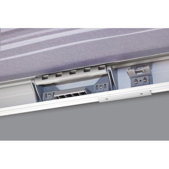 Fiamma F45 S Winch Awning Wind Out 230 Polar White Royal Grey Fabric 06280P01R - UK Camping And Leisure