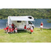 Fiamma F45 S Winch Awning Wind Out 260 Polar White Royal Grey Fabric 06280H01R UK Camping And Leisure