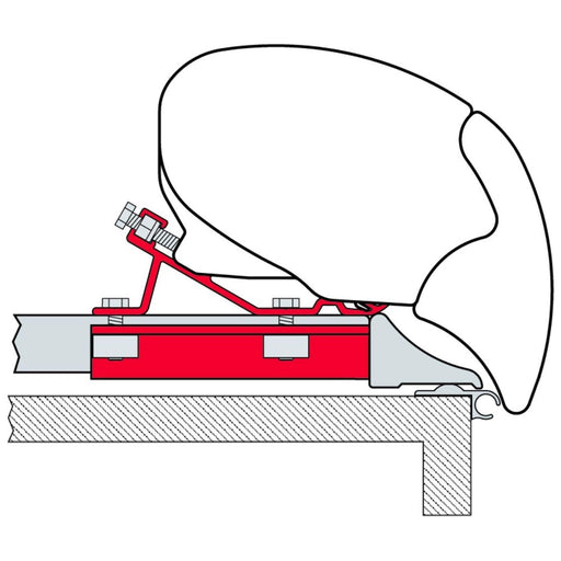 Fiamma F65 Awning Adapter Kit Fixing Bar 98655-384 Roof Bars NOVA  - Dynamic Drive