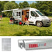 Fiamma F80S 370 Awning Titanium Case Royal Grey Fabric Motorhome Caravan Van - UK Camping And Leisure