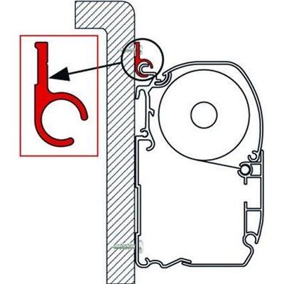 Fiamma Kit Adaptor Rail R 3M for F35 F45 ZIP Awning Motorhome Caravan 02361-01A NOVA  - Dynamic Drive