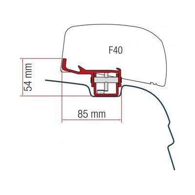 Fiamma Kit F40 VW T5 T6 UK Campervan Fixing Kit Awning Volkswagon Fiamma  - Dynamic Drive