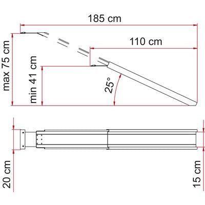 Fiamma Motorbike Carry Ramp Motorhome Garage Van - UK Camping And Leisure