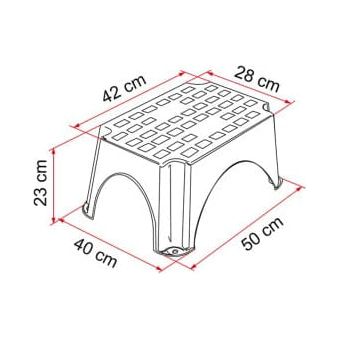 Fiamma Step 150Kgs Heavy Duty Caravan Motorhome Camping Grey 02950-01- Fiamma  - Dynamic Drive