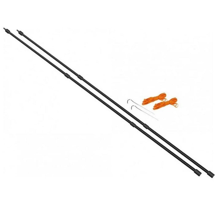 Vango Fibreglass King Poles (130cm) - Black Vango  - Dynamic Drive