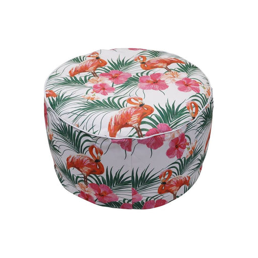 Gaeden Flamingo Palm Print Inflatable Ottoman Gardenwize  - Dynamic Drive