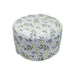 Garden Green/Grey Leaf Print Inflatable Ottoman Gardenwize  - Dynamic Drive