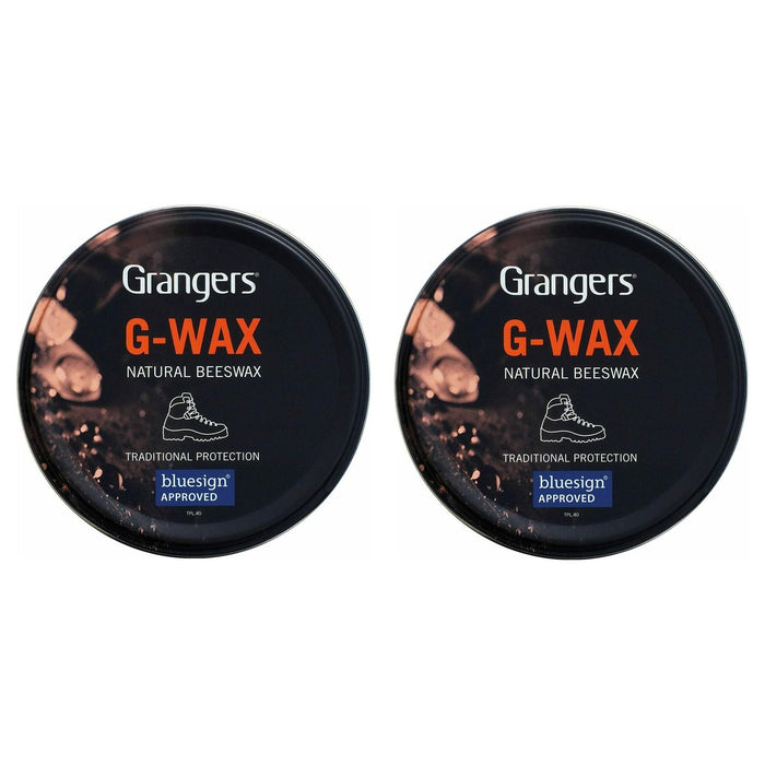 Grangers G Shoe Wax Leather Protection x2 Grangers  - Dynamic Drive